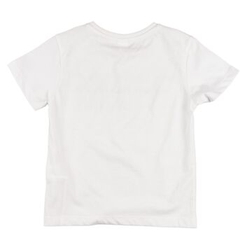 T-shirt garçon blanc Réf : 79145 4