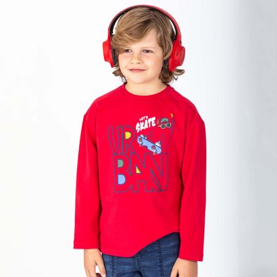 Red boy's t-shirt Ref: 83844