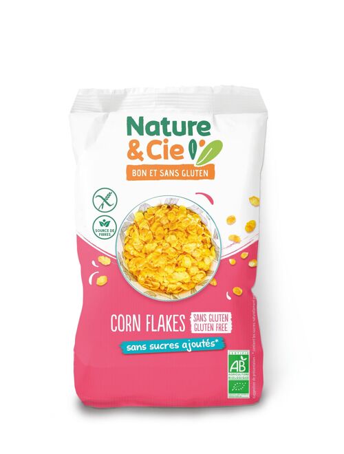 Corn Flakes bio et sans gluten Nature & Cie