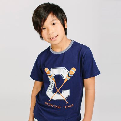 T-shirt ragazzo blu scuro Rif: 79451