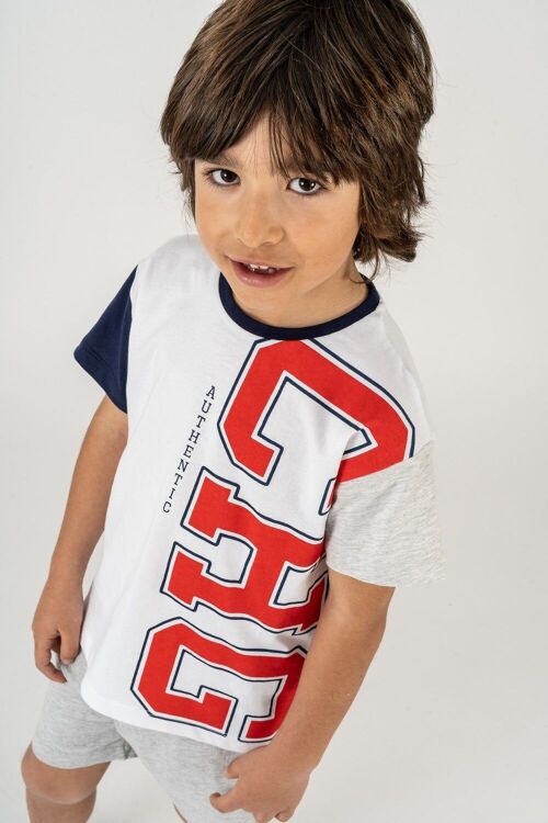 Multicolored boy's t-shirt Ref: 84120