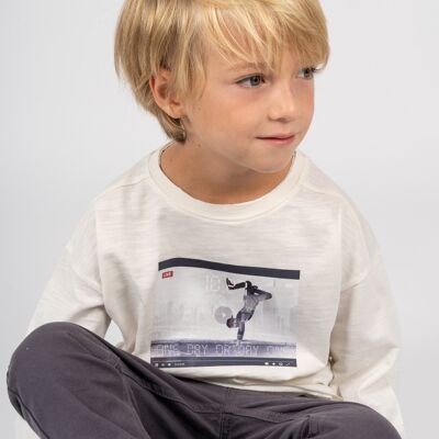 Organic multicolored boy's t-shirt Ref: 83451