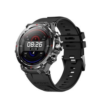 Smartwatch con GPS y pantalla Amoled HD negro 6
