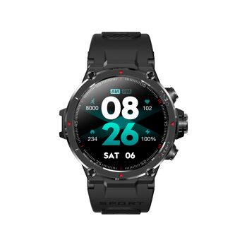 Smartwatch con GPS y pantalla Amoled HD negro 11