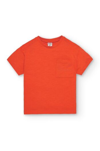 T-shirt garçon rouge Réf : 84122 2