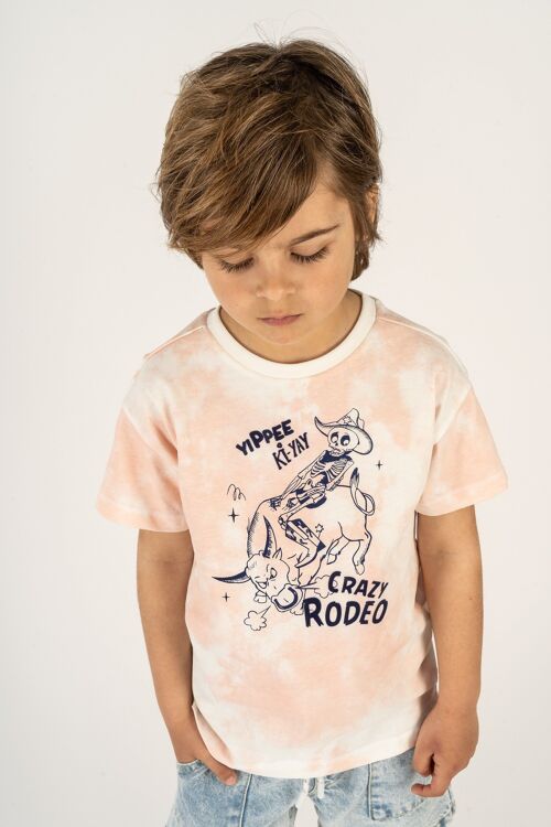 Pink boy's t-shirt Ref: 79828
