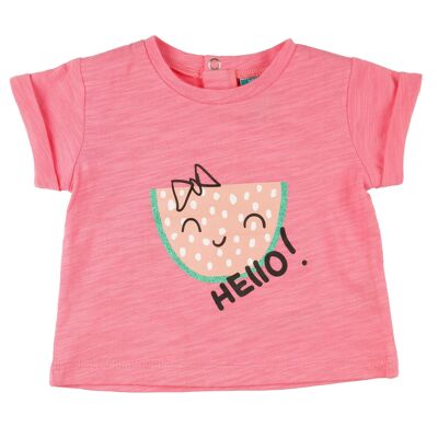 Rosa T-Shirt für Neugeborene Ref: 79630