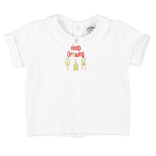 White newborn t-shirt Ref: 78125