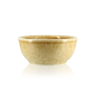 8cm pokebowl bowl in ocher stoneware 100 ml