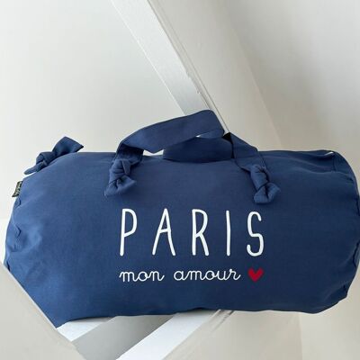 Bolsa de deporte Olimpiadas Especiales "Paris mon Amour" Color Marino