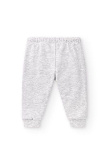 Pantalon bébé gris 4