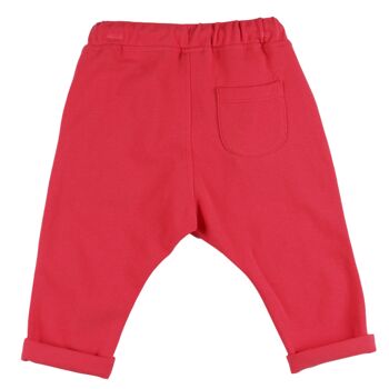 Pantalon de bébé rouge 3