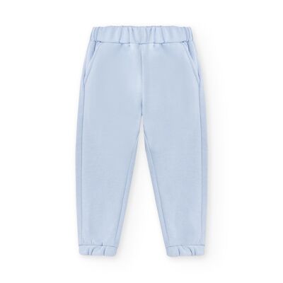 Pantalon fille bleu clair Réf : 83053