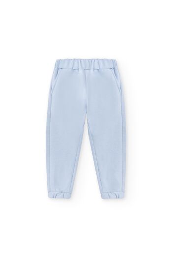 Pantalon fille bleu clair Réf : 83053 1