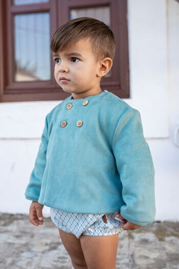 Veste bébé verte Cocote & Charanga Réf : 51627 1