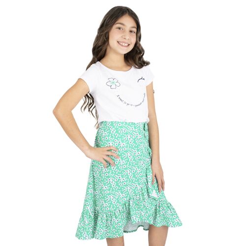 Printed girl's skirt Ref: 78709