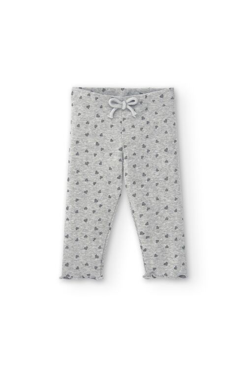 Knitted gray baby leggings Ref: 83006