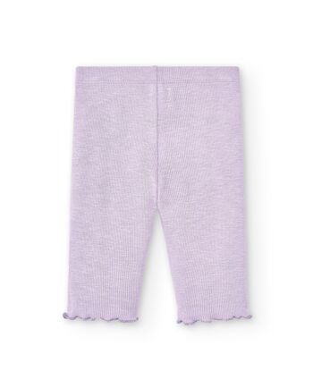 Legging bébé violet 4