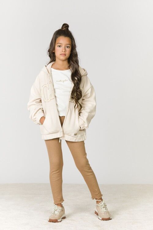 Camel girl's leggings Ref: 83057