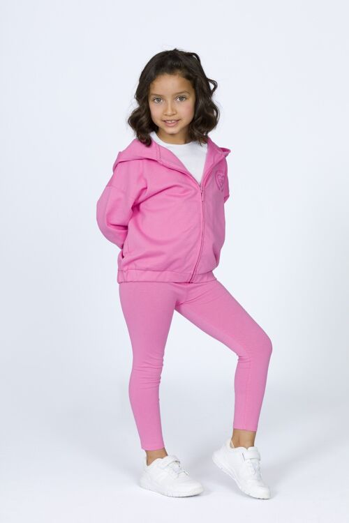 Fuchsia girl's legging Ref: 84051