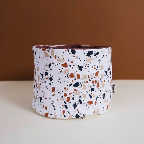 Plant Basket - Bio Cotton - Rocky Mojave Blue - 22 x 20 cm