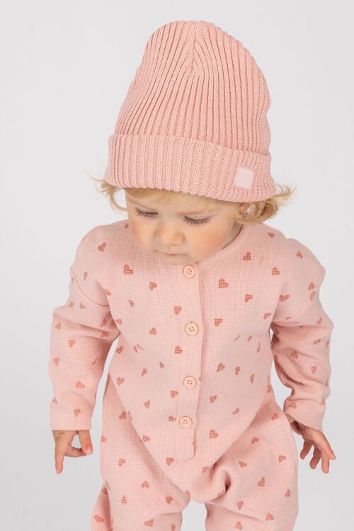 Pink cotton baby hat Ref: 83301