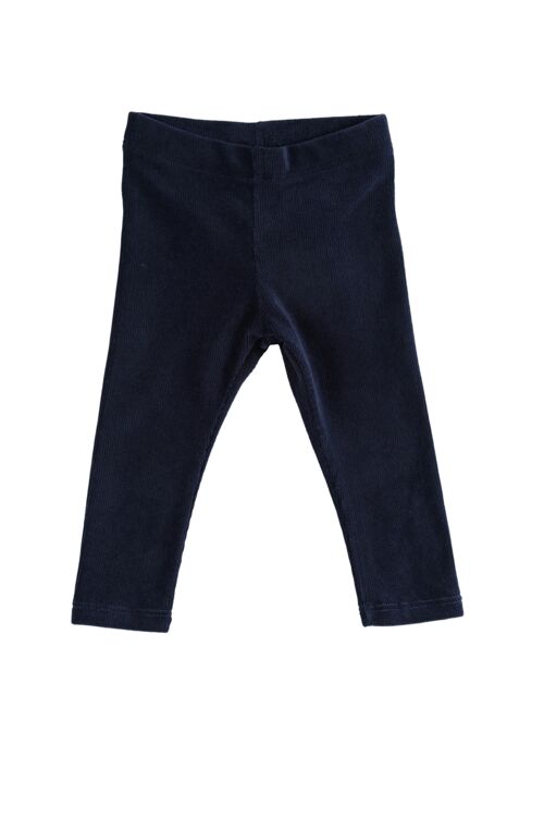 Blue corduroy baby leggings Ref: 77529