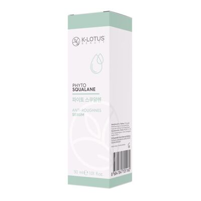 K-Lotus Beauty Phyto Squalane siero affinante per la pelle, aumento dell'elasticità e riparazione della barriera cutanea 30 ML
