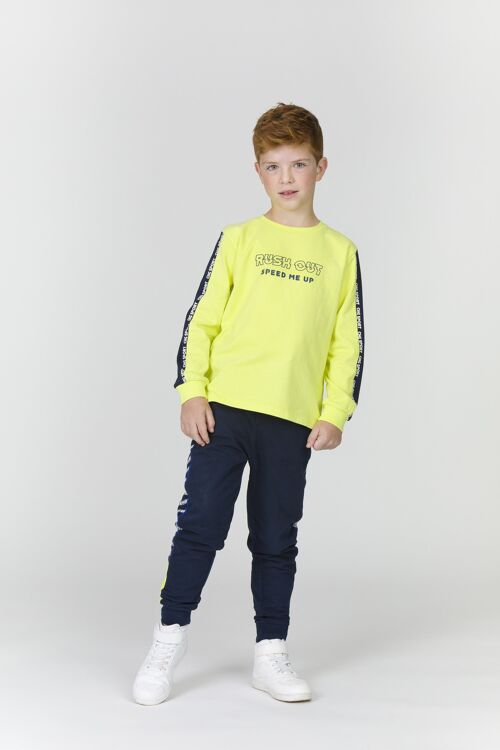 CHG sport yellow boy's t-shirt Ref: 83432