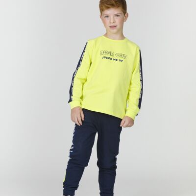 T-shirt CHG sport gialla da bambino Rif: 83432