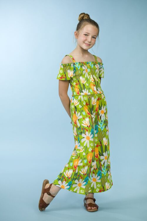 Printed girl's jumpsuit Ref: 84406