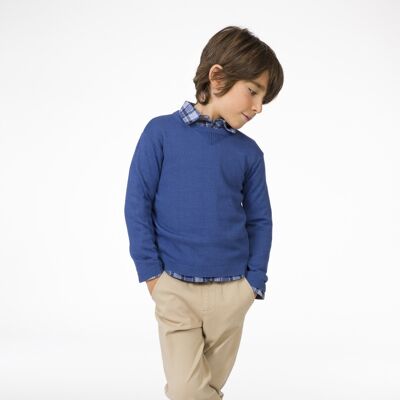 Pantaloni da ragazzo color cammello Rif: 83460