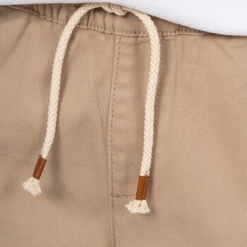 Pantalon garçon couleur camel 4