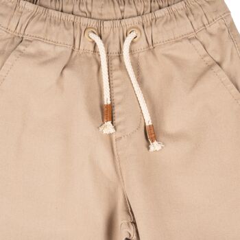 Pantalon garçon couleur camel 8