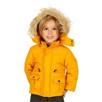 Manteau bébé moutarde Réf : 76043 1