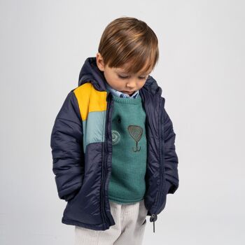 Manteau bébé multicolore Réf : 77617 3