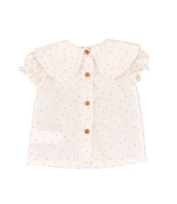 Blouse bébé blanche Cocote & Charanga Réf : 32435 4