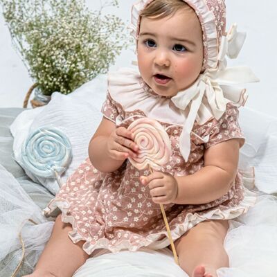 Vestido bebé Cocote & Charanga rosa Ref: 32400