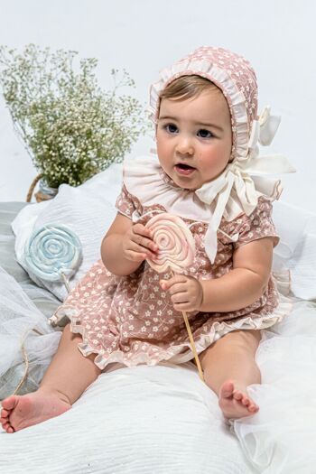 Robe bébé rose Cocote & Charanga Réf : 32400 1