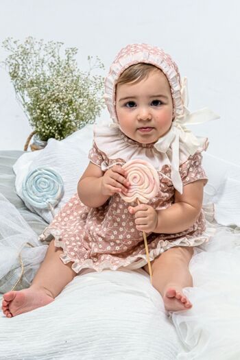 Robe bébé rose Cocote & Charanga Réf : 32400 2