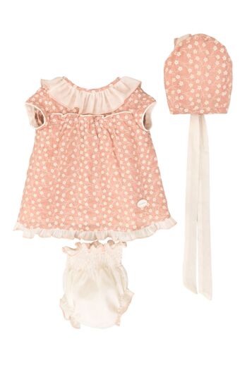 Robe bébé rose Cocote & Charanga Réf : 32400 3