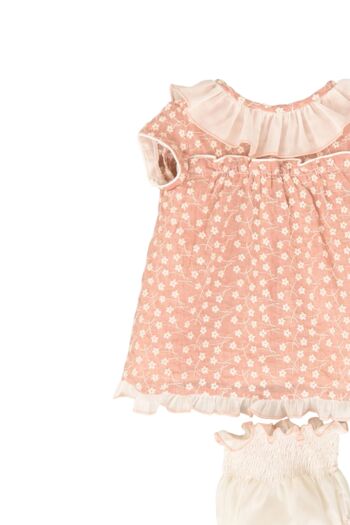 Robe bébé rose Cocote & Charanga Réf : 32400 4