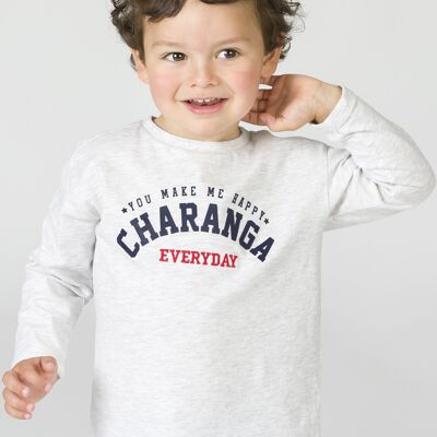 T-shirt bébé gris Réf : 84013