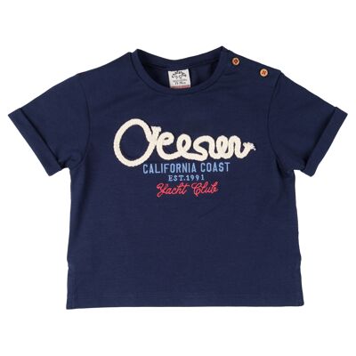 Marineblaues Baby-T-Shirt Ref: 79153