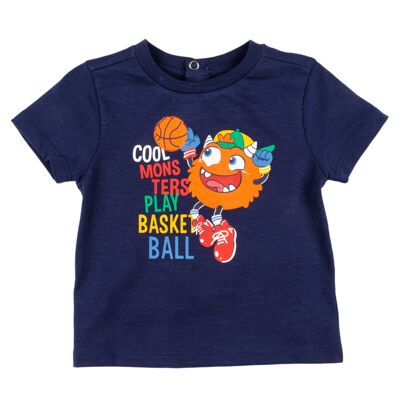 Marineblaues Baby-T-Shirt Ref: 78533