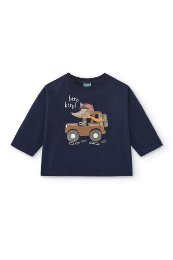 T-shirt bébé dessin marin Réf : 86250 2