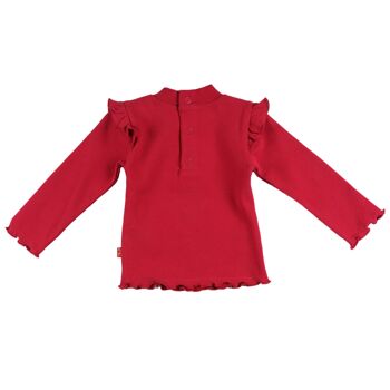T-shirt bébé rouge Réf : 77118 2