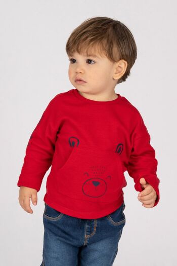 T-shirt bébé rouge Réf : 83226 1