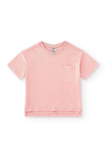 T-shirt bébé rose Réf : 84011 2