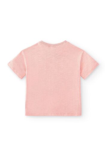 T-shirt bébé rose Réf : 84011 4